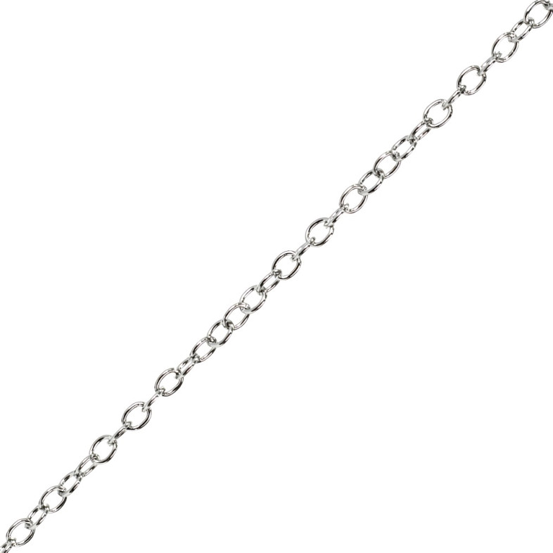 Anchor chain 5×7×1 mm cupronickel 1 meter
