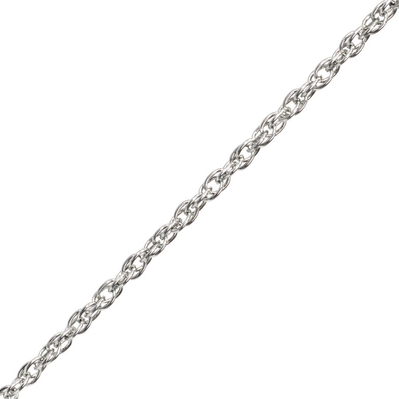 Chain weaving cord 5×7×0.9 mm cupronickel 1 meter