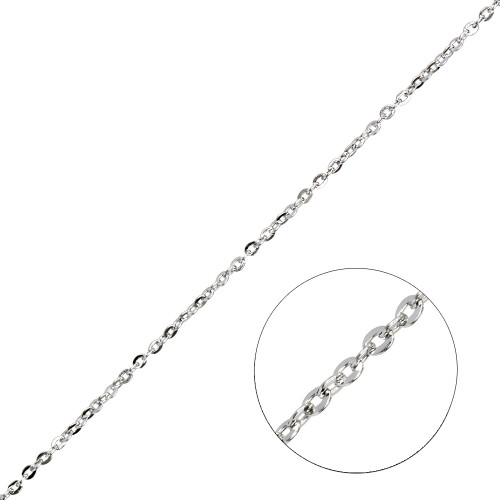 Anchor chain 2×3×0.7 mm cupronickel 1 meter