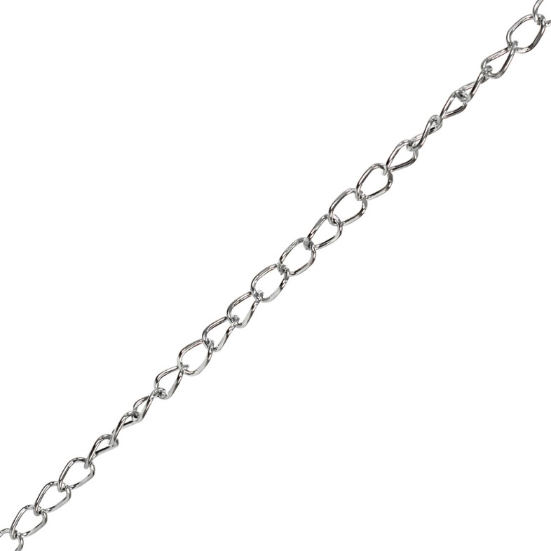 Armored chain 8×10×1.4 mm cupronickel 1 meter