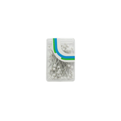 Sewing pins 40 mm white pack of 80 pcs (+-10%)