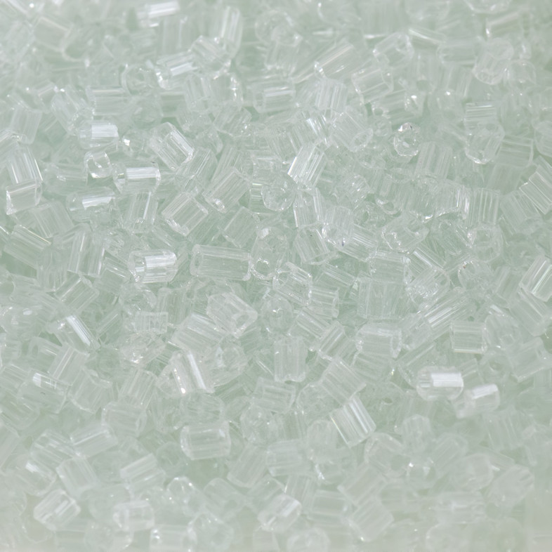 Beads-cut H (2.1 mm) transparent pack of 20 g