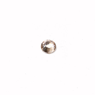 Plastic rhinestones 3 mm orange pack of 110 pcs.