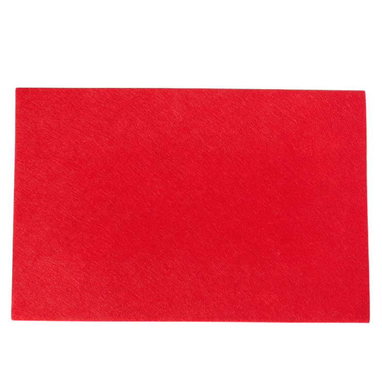 Felt 1 mm red 1 pc.