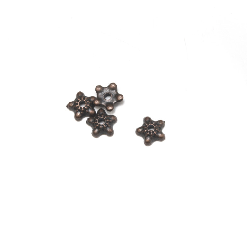 Bead holder 6 mm copper 1 pc.