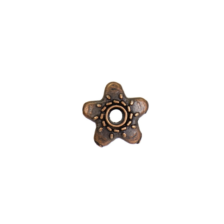 Bead holder 6 mm copper 1 pc.