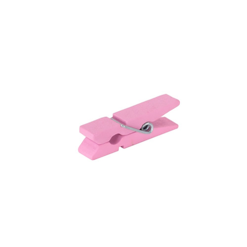 Spinacze drewniany 25x8 mm różowy 1 szt