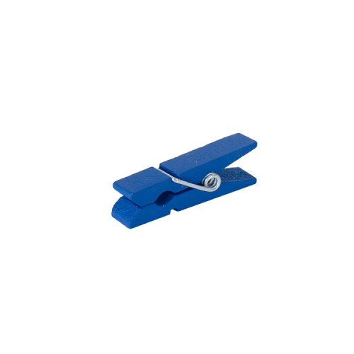 Wooden clothespin 35×9 mm blue 1 pc.