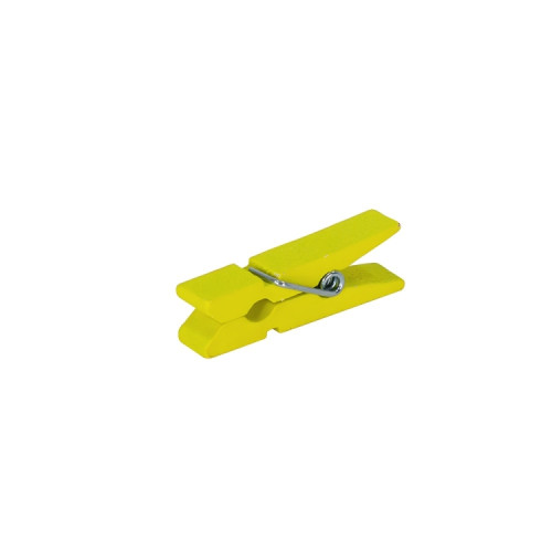 Wooden clothespin 35×9 mm yellow 1 pc.