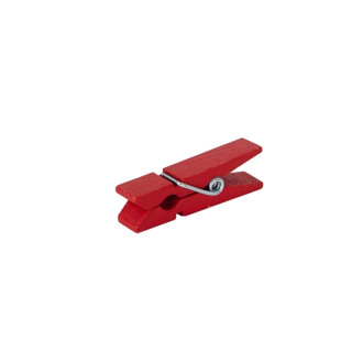 Wooden clothespin 35×9 mm red 1 pc.