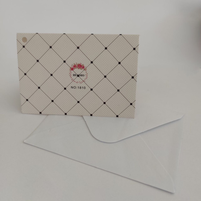 Postcard with envelope 90×65 mm Heart 1 pc.