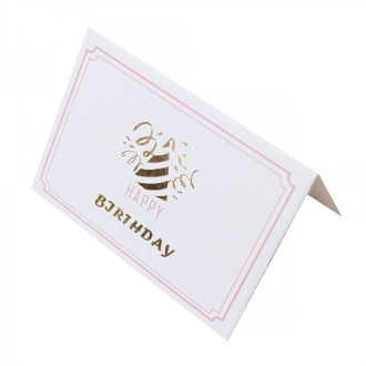 Pocztówka z kopertą 90x65 mm Happy BirthDay 1 szt