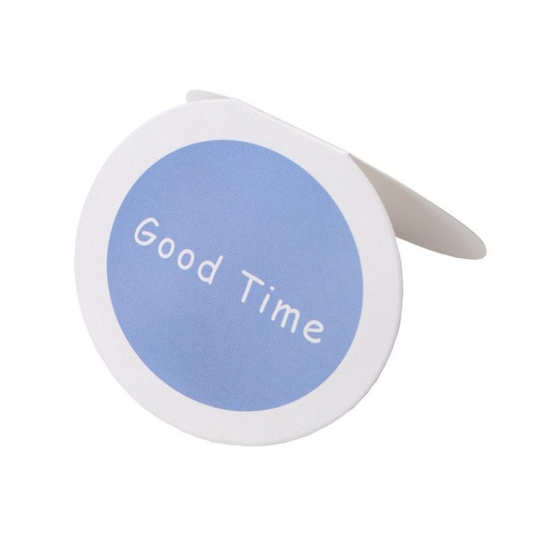 Листівка 63×70 мм Good time темно-синя 1 шт