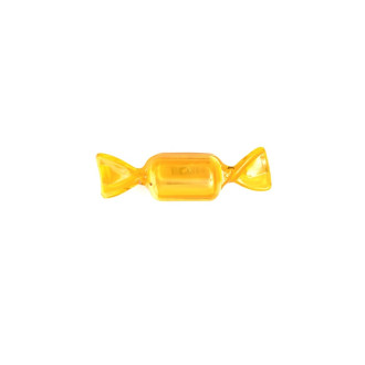 Pojemnik plastikowy Słodycze 83x24x21 mm żółty 1 szt