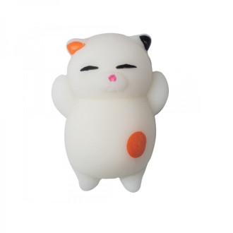 Anti-stress toy Cat white 1 pc