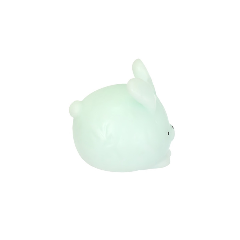 Anti-stress toy Hare, light green, 1 pc.