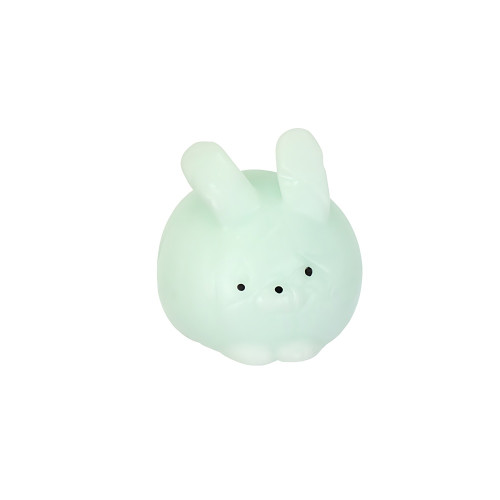 Anti-stress toy Hare, light green, 1 pc.
