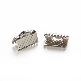 Flat crocodile clip 10×6 mm cupronickel 1 pc.