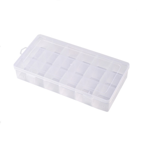Container for creativity 233×118×40 mm transparent 1 pc.