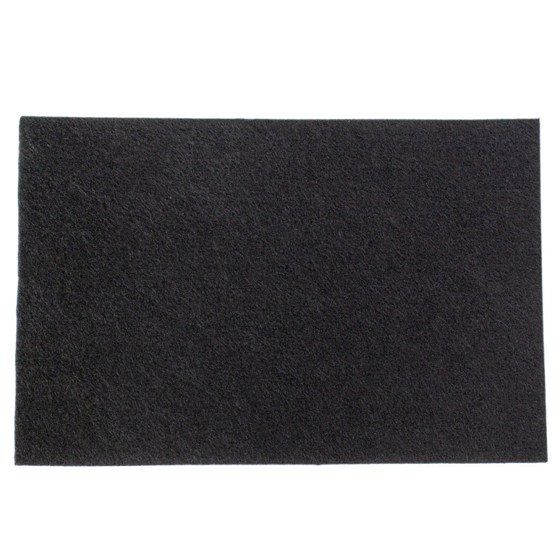Felt 3 mm black 1 pc.