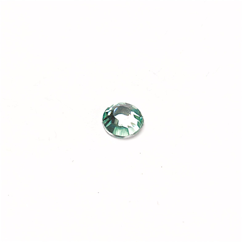Plastic rhinestones 3 mm blue pack of 110 pcs.