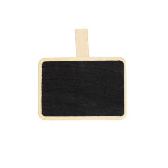 Wooden clothespin 68×48 mm with chalk board 1 pc.