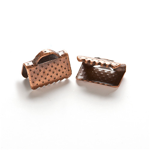 Flat crocodile clip 10×6 mm copper 1 pc.