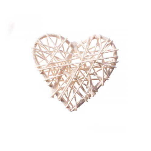 Decorative element 60×70 mm Heart 1 pc.