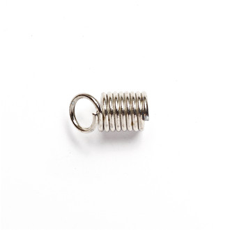Clip for cord 6x6 mm cupronic acid 1 pc