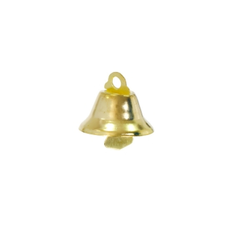 Bell pendant 21 mm gold 1 pc.