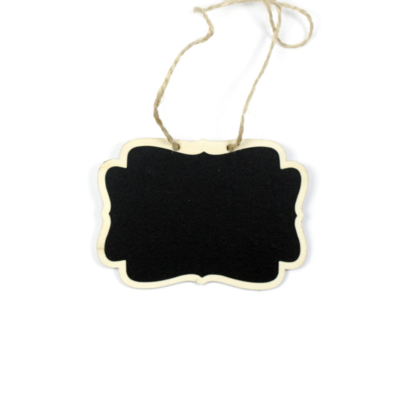 Wooden sign 90×65 mm for chalk writing 1 pc.