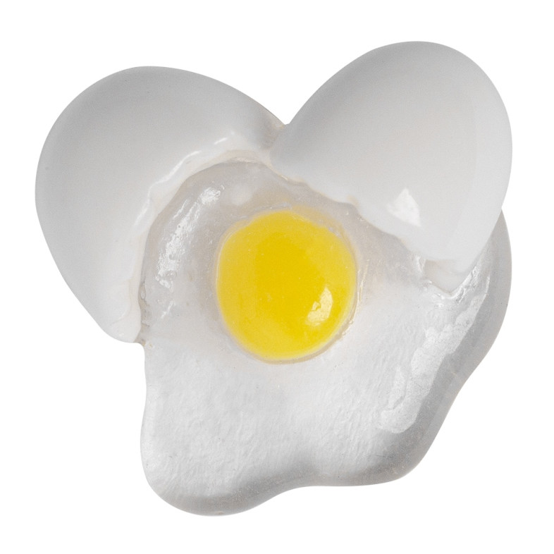 Decorative adhesive element Egg white 1 pc.