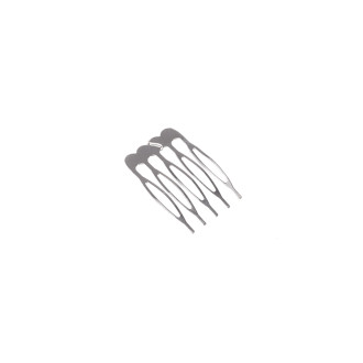 Podstawa do grzebienia 40x24 mm w kolorze melchioru 1 szt