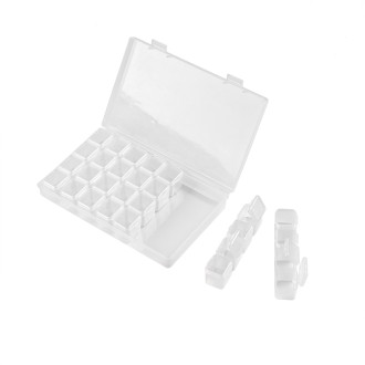 Container for creativity 170×105×25 mm transparent 1 pc.