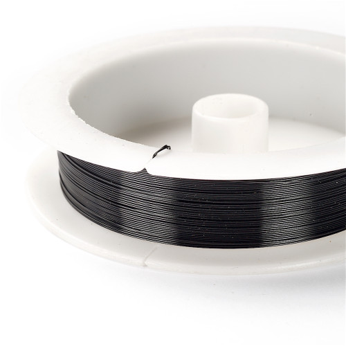 Metal wire 0.3 mm black coil 25 m (+-10%)