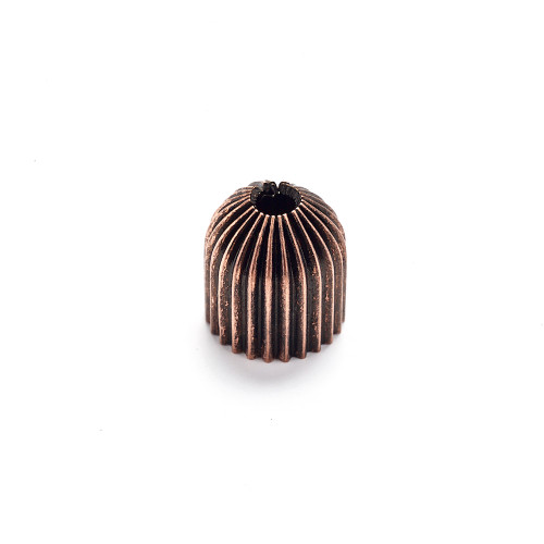 Końcówka cylindryczna 10x11 mm w kolorze miedzianym 1 szt