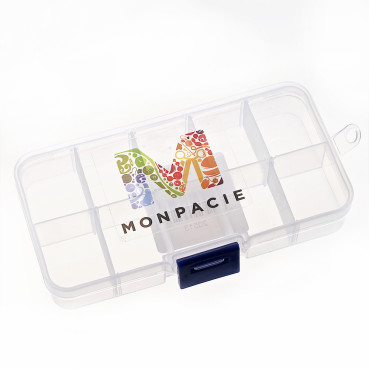 Container for creativity 130×65×23 mm transparent 1 pc.
