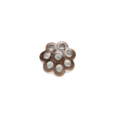 Uchwyt na półkulę 1x5 mm 7-płatkowy w kolorze brązu 1 szt