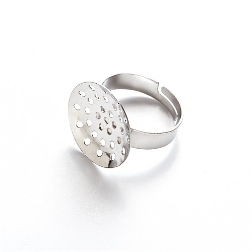 Ring base 18 mm cupronickel 1 pc.