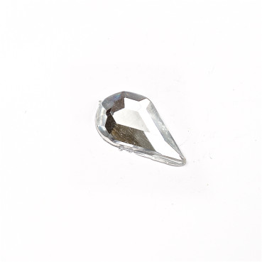 Cyrkonie plastikowe 13x8 mm przezroczysty op.15 szt