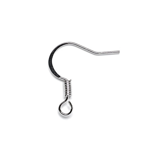 Bigle otwarte 15x8 mm w kolorze melchioru op.10 szt