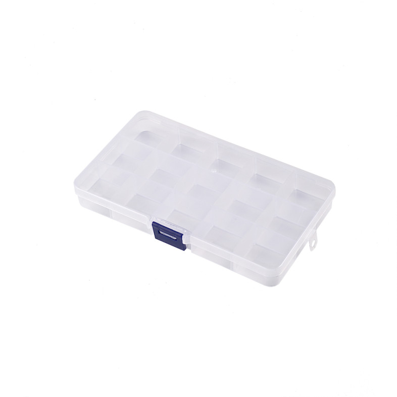 Container for creativity 170×100×23 mm transparent 1 pc.