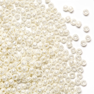 Beads calibrated 12 (1.8 mm) milky pack of 10 g