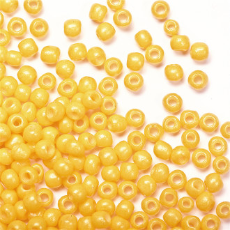 Beads calibrated 12 (1.8 mm) yellow pack of 10 g
