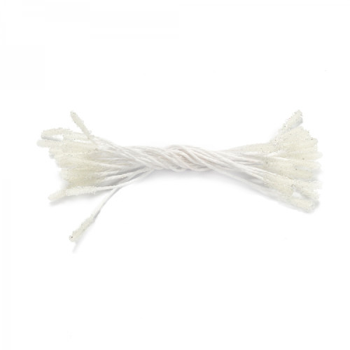 Stamens 65 mm transparent pack of 20 pcs.