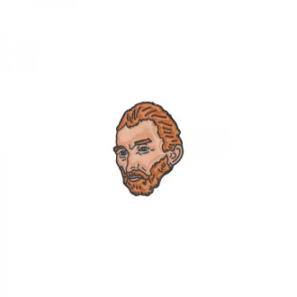 Przypinka metalowa Van Gogh 1 szt