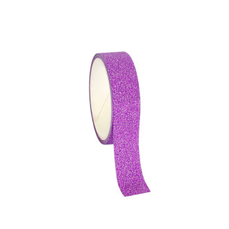 Shiny adhesive tape (3 m) 15 mm purple 1 pc.