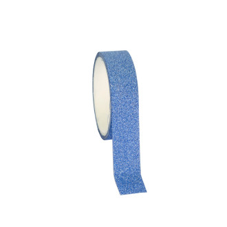 Shiny adhesive tape (3 m) 15 mm blue 1 pc.