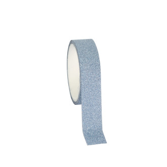 Shiny adhesive tape (3 m) 15 mm gray 1 pc.
