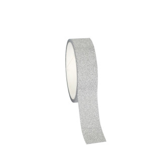 Shiny adhesive tape (3 m) 15 mm white 1 pc.